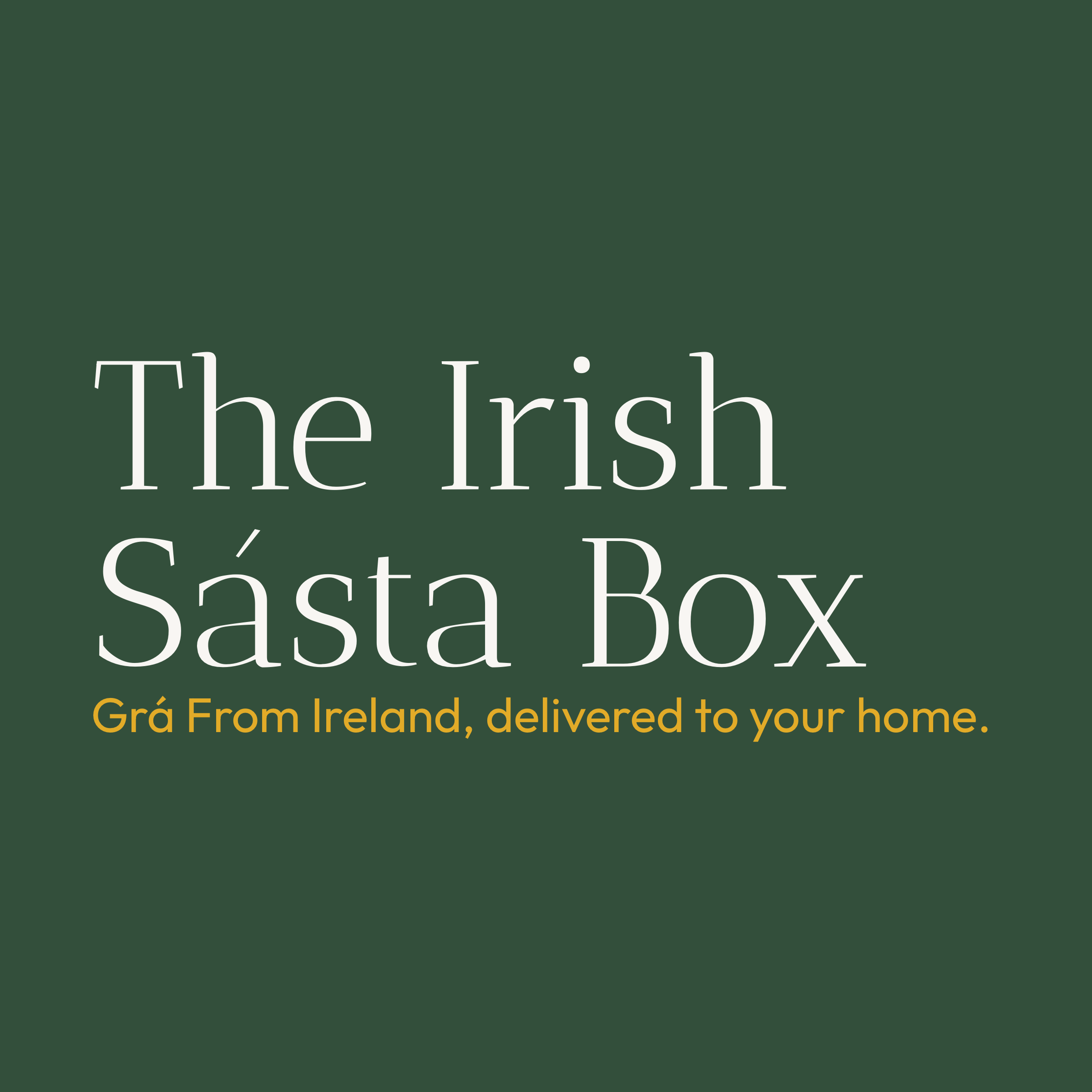The Irish Sásta Box